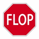 Flop static emote for Discord, Twitch and Slack