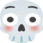 FlushedSkull emote for Discord