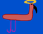 flamingo emote for Discord