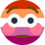 FlushedLesbian emote for Discord