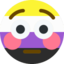 FlushedEnby emote for Discord