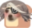 FlushedMartinaBread emote for Discord