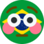 FlushedBrazil emote for Discord