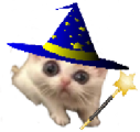 flatWizard static emote for Discord, Twitch and Slack