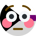 FlushedDemi static emote for Discord, Twitch and Slack