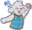 FlippersHi emote for Discord