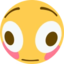 flushed emote for Discord