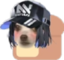 FlushedDebiBread emote for Discord