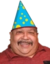 flatsBirthday emote for Discord