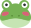 FLUSHEDFROG emote for Discord