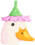 flowerQuack emote for Discord