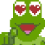 FrogLove emote for Discord