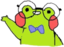 froggyNerd emote for Discord