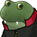 FrogeVampire static emote for Discord, Twitch and Slack
