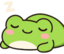 frogsleep emote for Discord