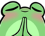 FroggyPray emote for Discord