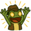 FrogHype emote for Discord