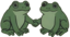 FrogsTogetherStrongWide emote for Discord
