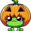 FrogPumpkinEmote_112x112 emote for Discord