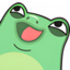 frogeBaited emote for Discord
