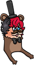 freddyblissbear static emote for Discord, Twitch and Slack