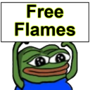 FreeFiames static emote for Discord, Twitch and Slack