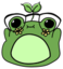 frogeafy emote for Discord