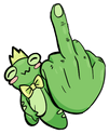 frogchampgrab static emote for Discord, Twitch and Slack