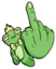 frogchampgrab emote for Discord
