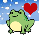 frogSnow2 static emote for Discord, Twitch and Slack