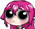 FreyaLargeEyes static emote for Discord, Twitch and Slack