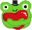 frogHeart emote for Discord