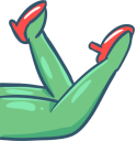 frogBody3 static emote for Discord, Twitch and Slack