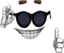FriendlyGlasses emote for Discord