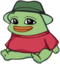 FrogbertClothes emote for Discord