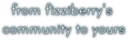 fromfizziberryscommunitytoyours static emote for Discord, Twitch and Slack