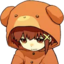 f_SadBear emote for Discord