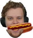 FrostDog static emote for Discord, Twitch and Slack
