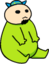 frensittingverycomfortable emote for Discord