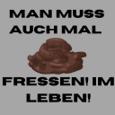 fressen static emote for Discord, Twitch and Slack