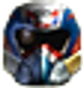 FreelancerHelmetLogo static emote for Discord, Twitch and Slack