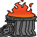 Ftrash static emote for Discord, Twitch and Slack