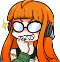 FutabaSmug static emote for Discord, Twitch and Slack