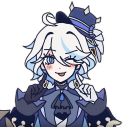 FurinaUwU static emote for Discord, Twitch and Slack