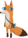 foxeswithblueeyes static emote for Discord, Twitch and Slack