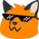 FoxCool static emote for Discord, Twitch and Slack