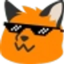 FoxCool emote for Discord