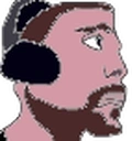ForsenNotLookingAtYou static emote for Discord, Twitch and Slack