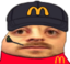 ForsenNoBajs emote for Discord