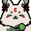 FoxPuffMuscle2 emote for Discord